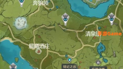 蒙德地灵龛 位置